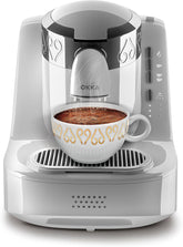 Arzum Okka Türk Kahvesi Makinesi Beyaz Krom